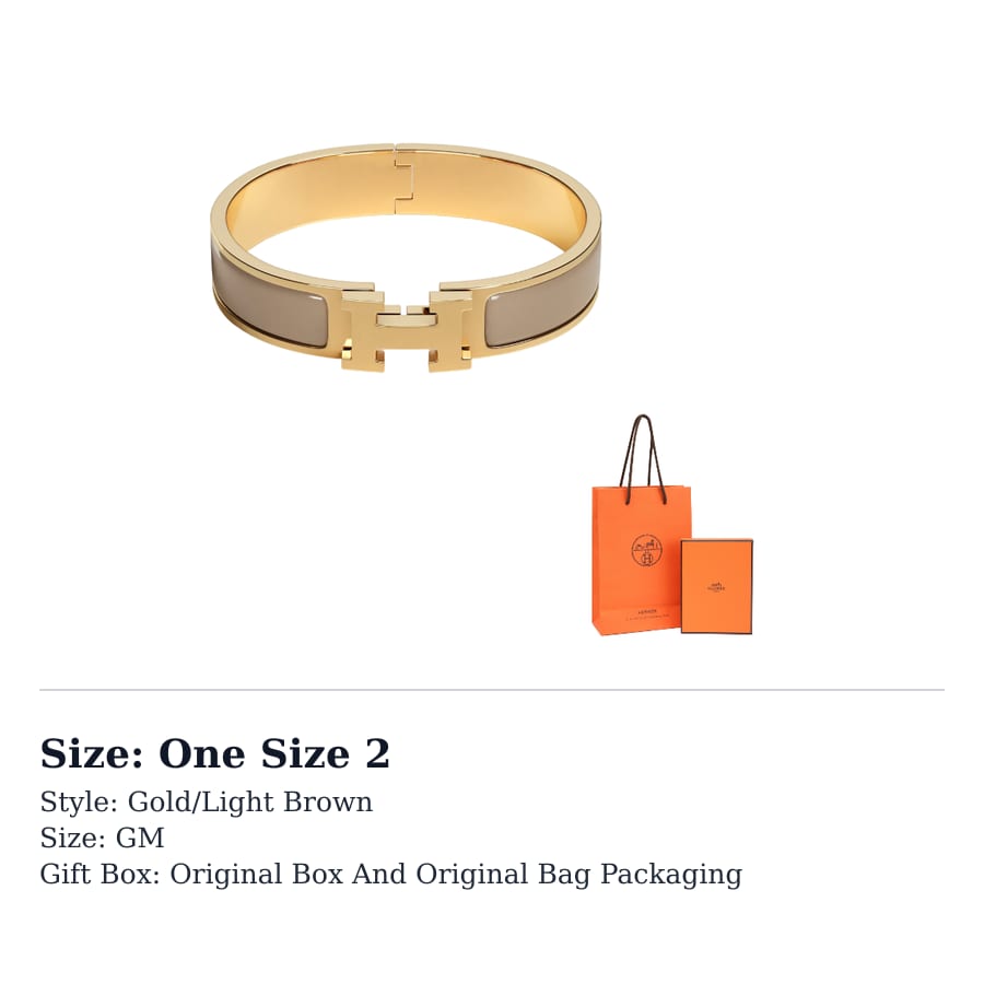 HERMES Clic H Enamel Bangles Women's 700001F 19