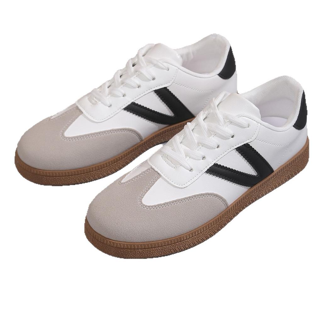 Обувь Dexun женская обувь весна и лето 2025 новая на плоской подошве легкая спортивная обувь «Форрест Гамп» ретро на шнуровке повседневная обувь