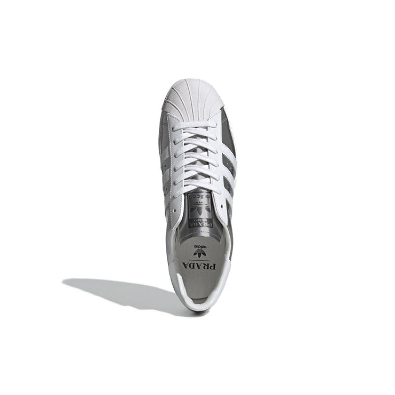 adidas Кроссовки Prada X Adidas Superstar 'Silver Metallic' FX4546
