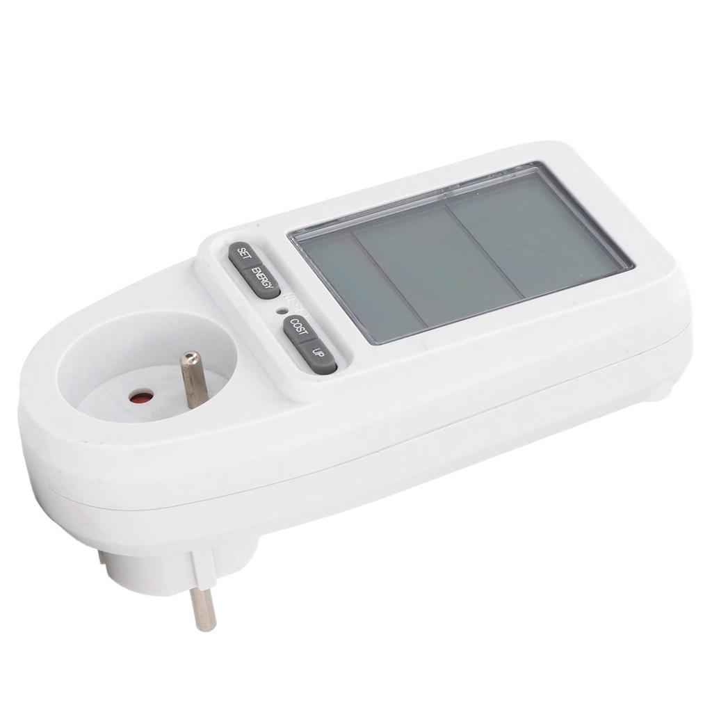 Умная розетка с цифровым дисплеем, измеритель мощности, бытовая интеллектуальная розетка для мониторинга, вилка FR 230 В