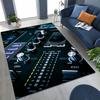 Музыкальный ковер виниловая пластинка, Коврик-лента DJ Screen для спальни, гостиной, дивана, Домашний коврик для прихожей, Большой нескользящий коврик для детских игр