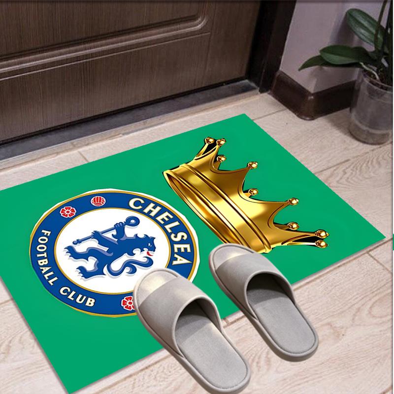 Chelsea F.C Pattern Rug, Indoor/Outdoor Mat, for Picnic, Gameroom, Bedroom, Office, Living Room, Home Decor Carpet, Birthday Gift