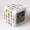Factory price supply cartoon rabub colorful alarm clock surrounding labubu student small gifts
