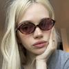 Vintage Oval Sunglasses Women Fashion Sun Glasses for Female Sexy Ladies Small Frame Round Eyewear