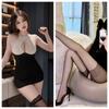 New pure desire erotic underwear sexy neck strap hip skirt female secretary uniform temptation no pajamas