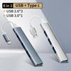 4 Ports USB 3.0 HUB USB Type C Multi Splitter 5Gbps High Speed OTG Adapter For HUAWEI Xiaomi Macbook PC Computer Accessories