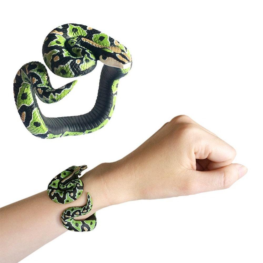 Boys Girls Funny Fun Prank Animal Model Python Snake Tricky Simulation Animal Model Simulation Snake Gift For Friends