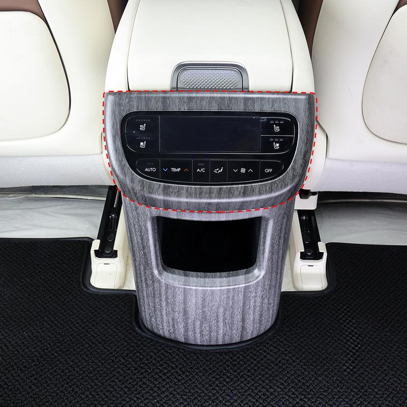 For Hyundai IONIQ 9 2026 LHD/RHD Car Rear Seat Air Vent Frame Cover Anti-Kick Rear Air Outlet Trim Panel Interior Accessories