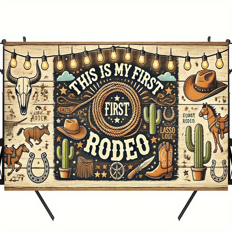 2D plane 1 piece background of a Western Ranch Knight studio decoration