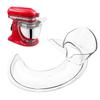 Pouring Shield for KitchenAid Prevent Splashing Mixing Bowl Pouring Attachment Mixing Bowl Spatter Guard for 4.5-5QT Bowls