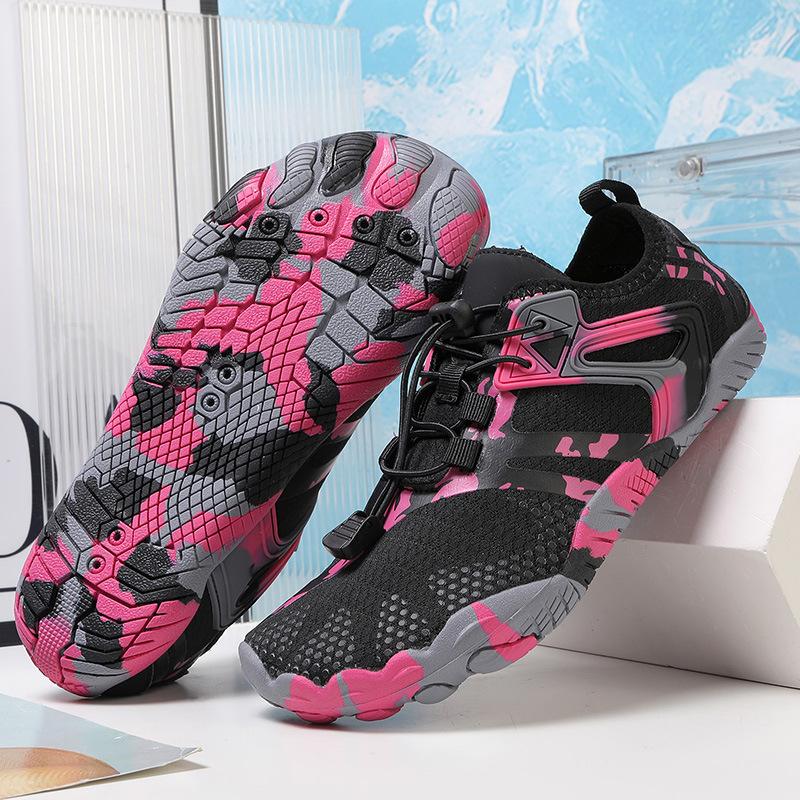Новые пляжные купальные туфли уличные пятипалые туфли парные wading shoes для йоги фитнеса ручьевые туфли