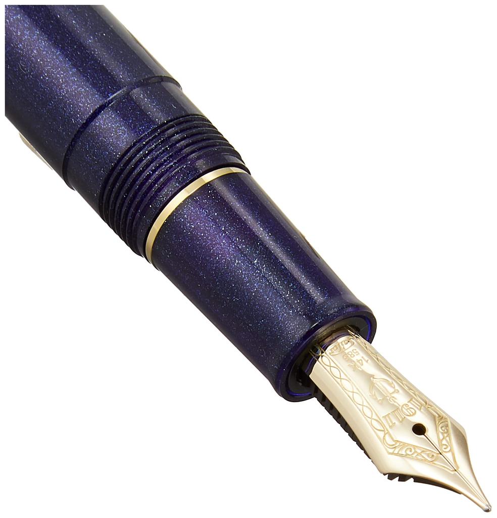 Sailor fountain pen Profit Light Gold Trim Shining Blue Medium Point 11-1038-440