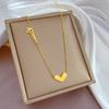 Fashion Retro Women's Necklace Temperament Micro Diamond Necklace Exquisite Collar Chain Accessories