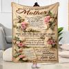 Mother's Day Love Blanket Suitable for sofas,travel, living rooms also a good gift for friends and family Suitable for all seasons.