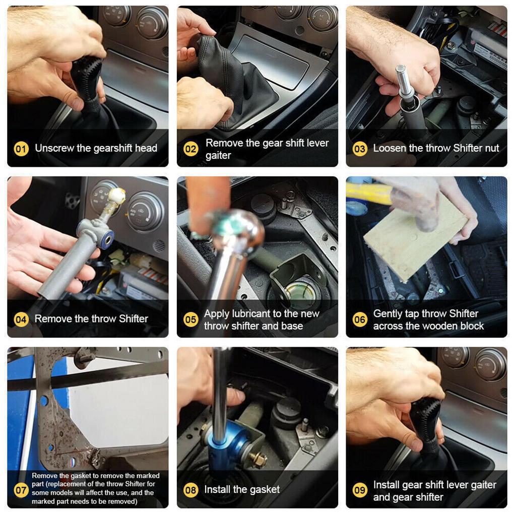 Синий выбор гарантирован с разработанным в САПР алюминиевым комплектом короткого переключения передач Shifter Quick