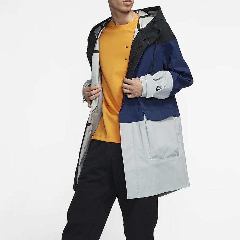 Nike Парка-ветровка с цветовыми блоками Lab CD6391-010