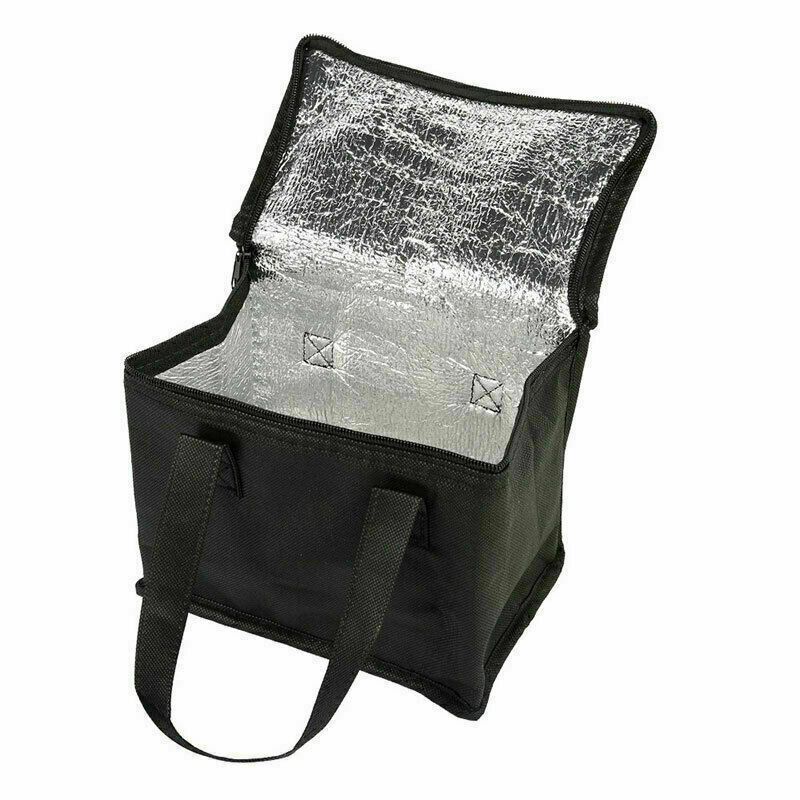 Thermal Insulation Holder Bags Aluminum Foil Lined Ice Bag Carrier Chilling Cooling Can Cool Wine Picnic Holding Temperature Bottle Cooler