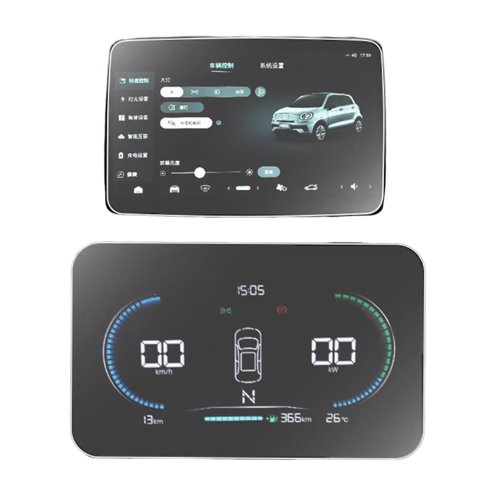 Для Leapmotor T03 2025 2025 2025 Автомобильная Навигационная Пленка Защита от Царапин Защита от Отпечатков Пальцев Антибликовая Световые Аксессуары