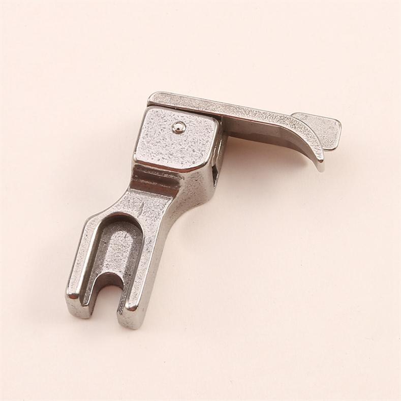 Аксессуары для швейных машин, плоская машина, резиновая прижимная лапка с фиксированной талией, прижимная лапка со скрытой нитью, касательная с отверстием