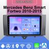 Android Carplay Car Radio For Mercedes Benz Smart Fortwo 2010-2015 Multimedia Player Head Unit Stereo GPS Navigation BT WIFI 2+32GB