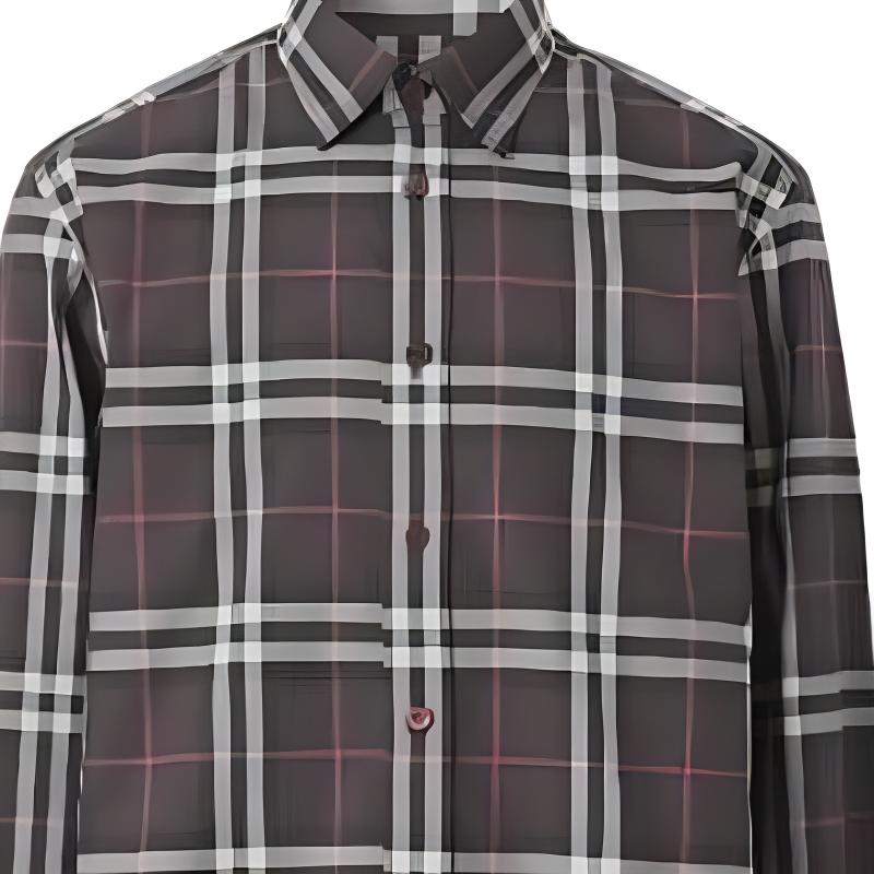 Burberry Рубашка Мужская Разноцветная 80455611