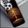 Чехол для телефона "Древо жизни Иггдрасиль" для iPhone 16,15,14,13,12,11,8,7,Pro,Max,Plus,Mini,XS,SE Ударопрочный матовый чехол