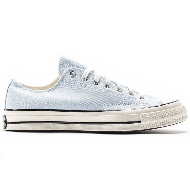 Converse Chuck 70 Low Agate Blue Unisex Sneakers Black Egret Pastel-Blue 167701C