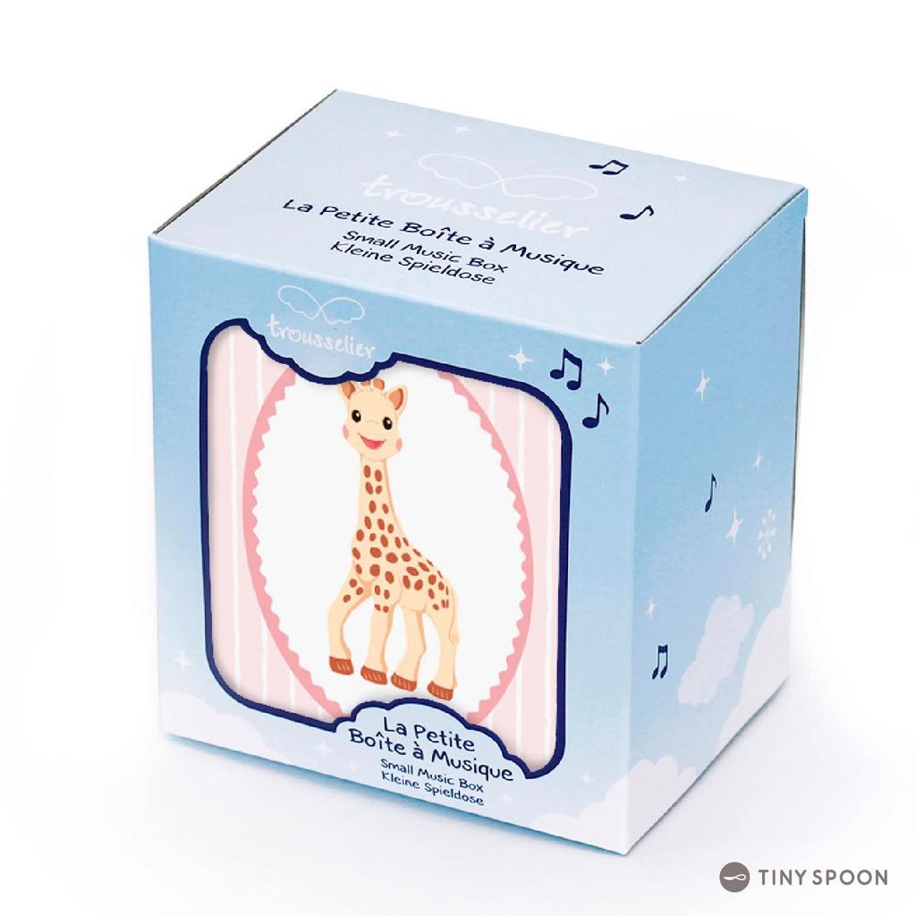 Шкатулка для драгоценностей Софи Жираф с музыкой Розовая Музыкальная День рождения Ребенок Стильная Trousselier (Малыш - Светящийся в темноте) Подарок, Подарок, Подарок, Игрушка,