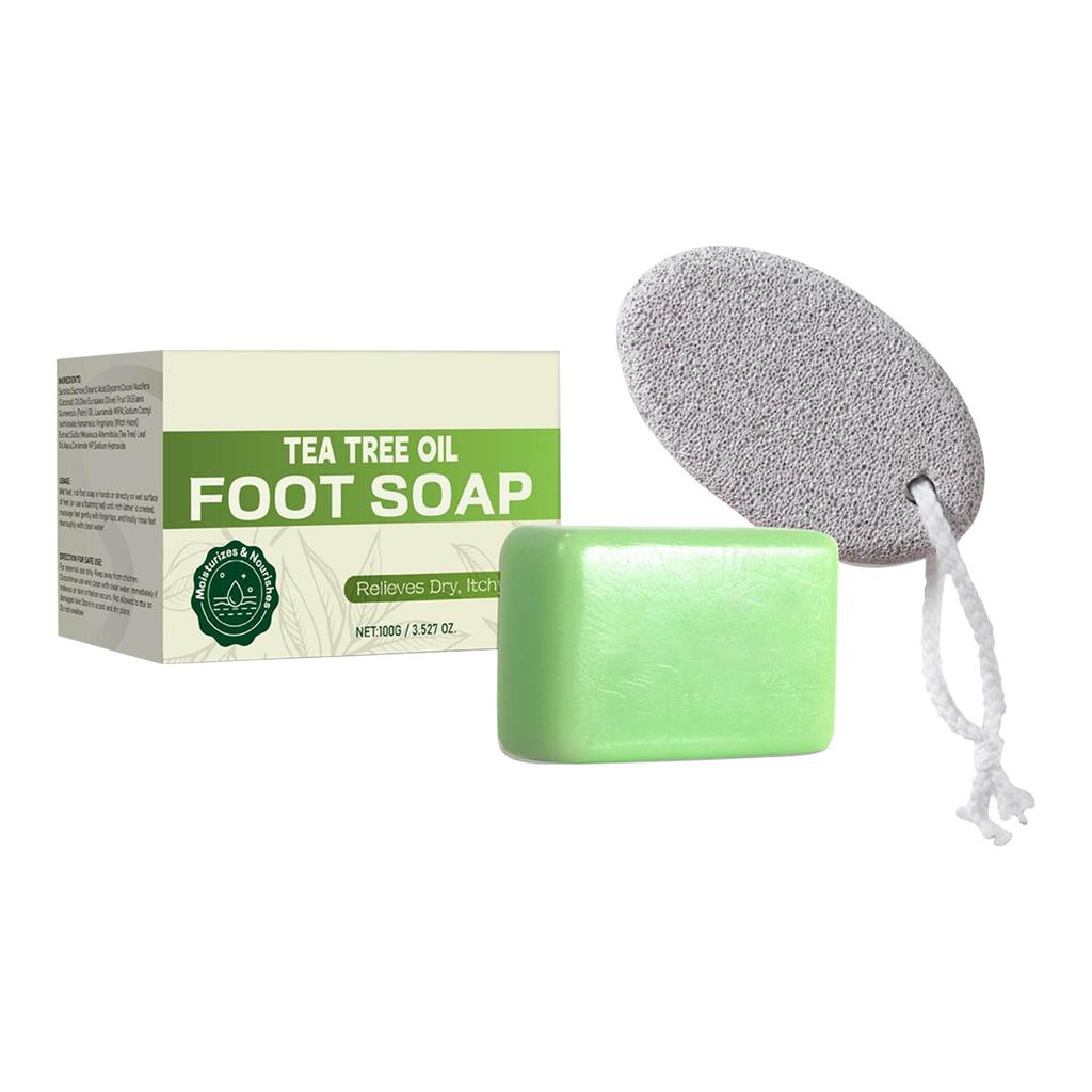 Foot Cleansing Soap Foot Cleansing Soap For Acne, Athlete's Foot, Itching Foot Polishing Foot Exfoliating Soap (1pc)