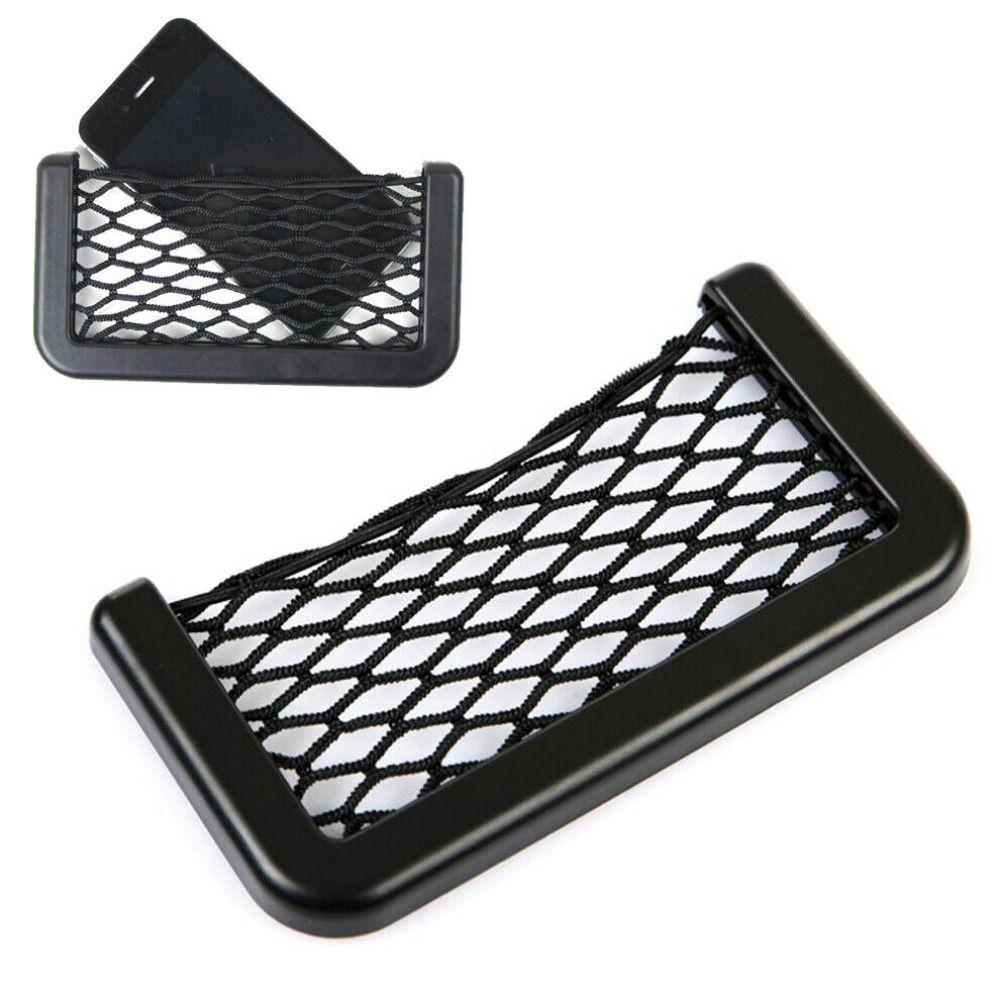 Nets Car Interior Back Sundries Pocket Seat Back Phone Holder Car Mesh Net Holder Car Storage Bag
