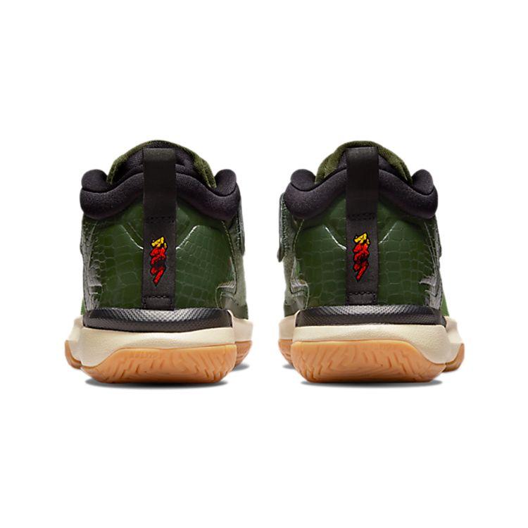 Кроссовки Air Jordan Zion 1 PS Lets Dance для детей Зеленый Карбоново-зеленый Спаржа DC2024-300