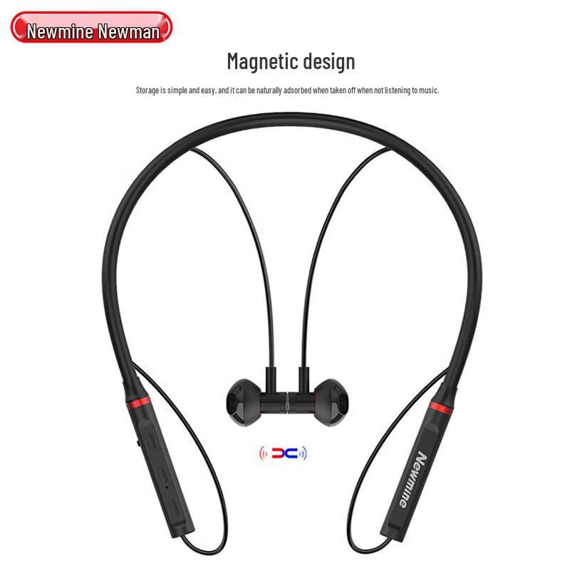 Newman H16 Wireless Sports Magnetic Neckband Bluetooth Earbuds