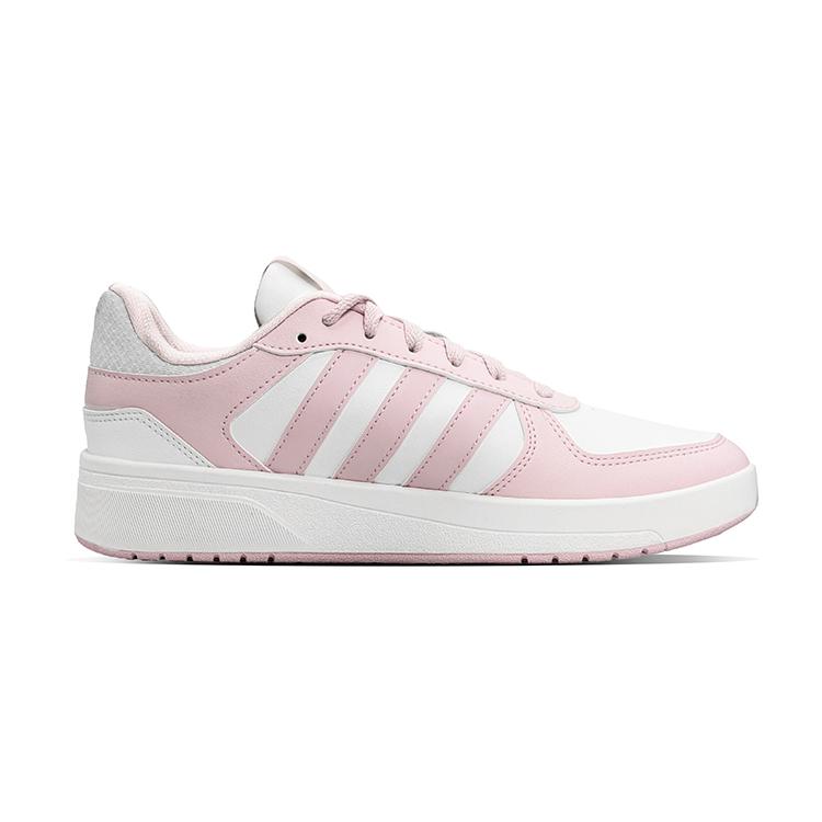 Adidas COURTBEAT Kitten Leather Skateboard Shoes Unisex White Pink KI6785(Team862-)