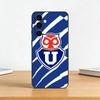 C-Chile U-University Phone Case Black Silicone Soft For Samsung Galaxy A73,A72,A71,A70,A53,A52,A51