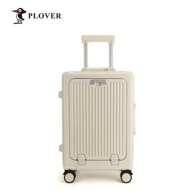 Чемодан ручной клади PLOVER серии Grid, 20 дюймов, с передним открытием