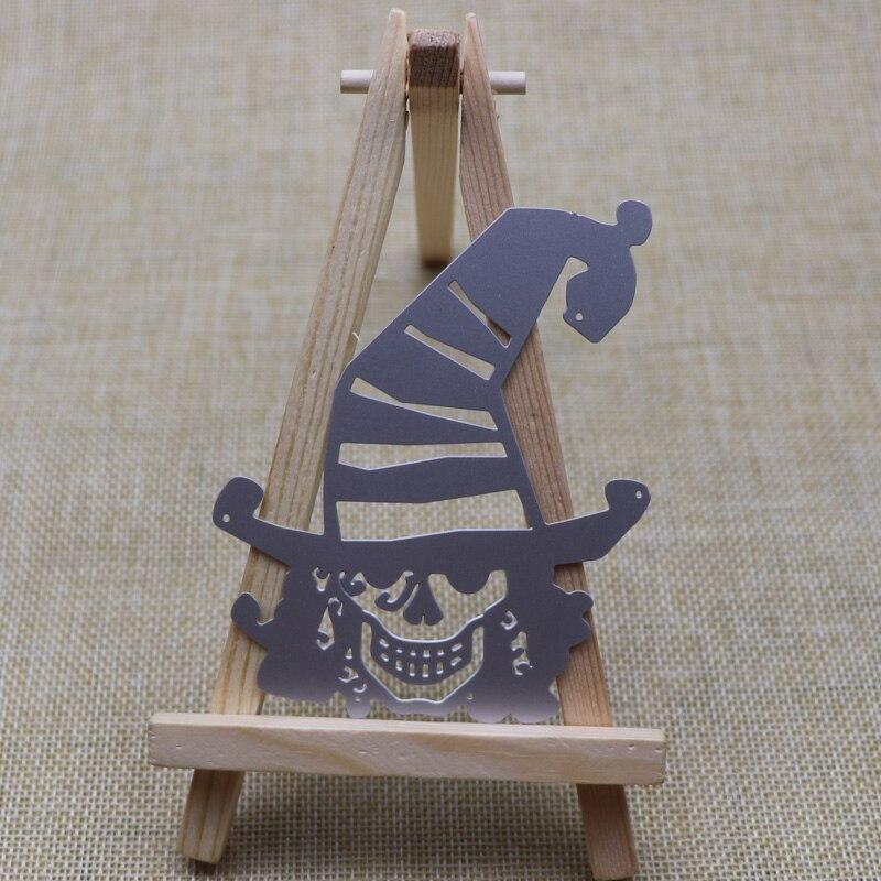 Клоун, волшебная шляпа, металлические штампы, формы для скрапбукинга, трафареты, ручная работа, тиснение, высечка