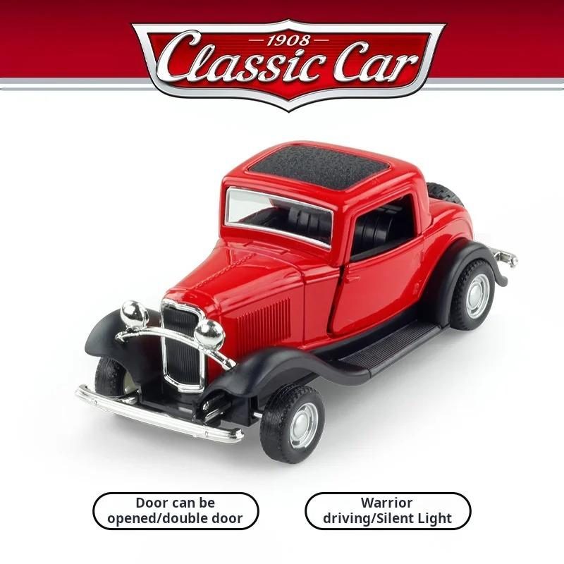 1/32 масштаб литой под давлением классический Ford Mustang GT 1967 GT500 винтажная модель классическая игрушечная машинка с инерционным механизмом миниатюрная копия транспортного средства детский подарок