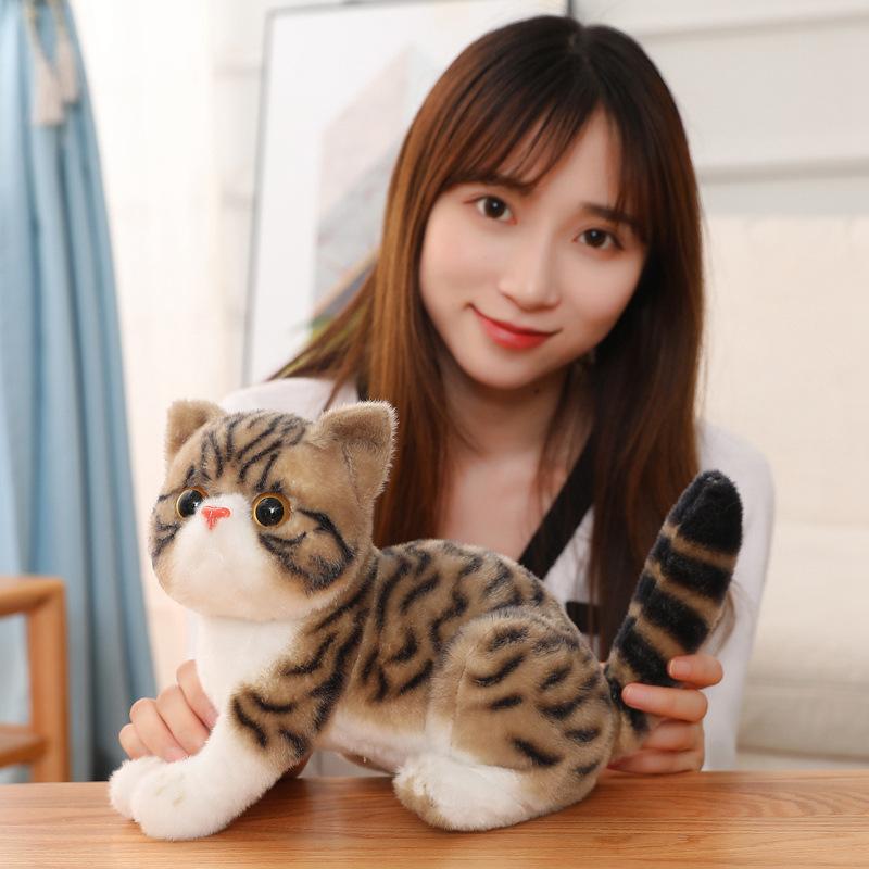 Новая Кукла Кот Кукла Милая Плюшевая Игрушка Маленький Цветочный Кот Кот Звезда Кукла