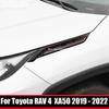 Для Toyota RAV4 RAV 4 XA50 - Гибрид ABS Декоративная накладка на фару автомобиля Накладка на жабры акулы Внешние аксессуары