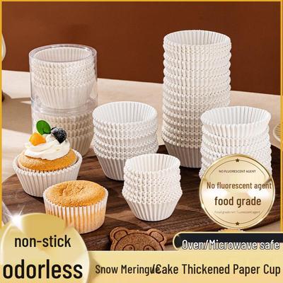 Снежный Нианг Жаростойкая форма для выпечки лунных пряников и маффинов с одноразовым бумажным держателем.