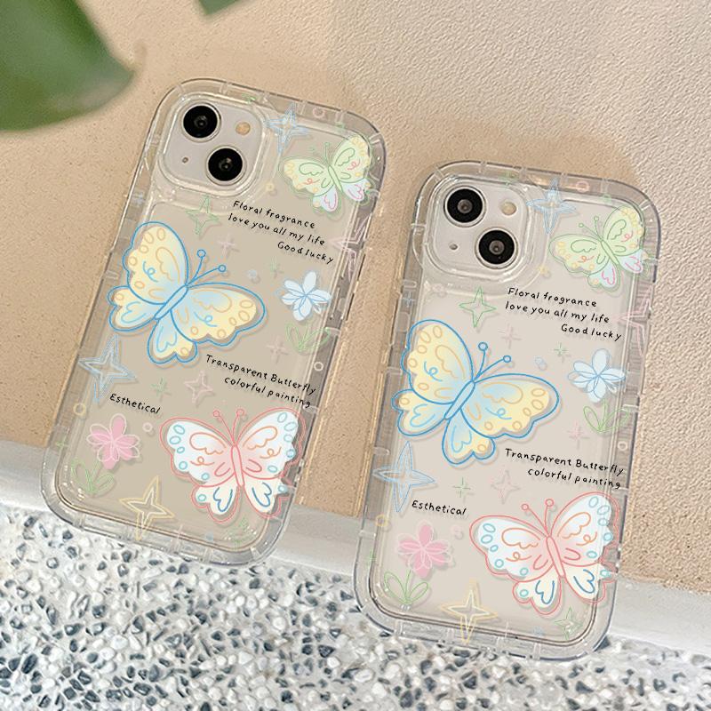 Чехол для телефона с подушкой безопасности для iPhone 11 13 16 Pro Max iPhone 14 15 12 13 Pro Max 16 Plus 7 8 Plus Samsung S24 FE A55 A05S A54 A06 S22 A15 S23 A12 A22 A52S A34