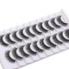 10 Pairs Natural Long False Eyelashes Fluffy Manga Lashes New 3D Mink Eyelashes  Eye Makeup Tool