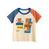 27Home Korean Style Kidsren's Clothing Trendy Brand Kidsren's Pure Cotton Short-Sleeved T-Shirt 2026 Summer New Style Baby Girl Clothes Cartoon