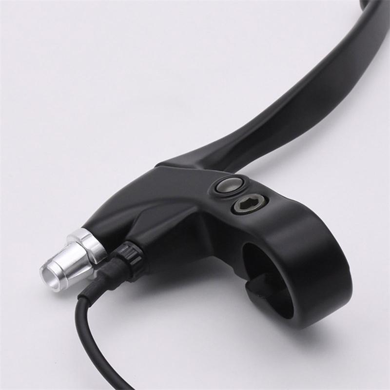 E-Bike Rear Brake Handle 1Pair Wear Resistant Brake Lever Replacement Part Universal Fit for Electric Bicycle Daily Repair Acces