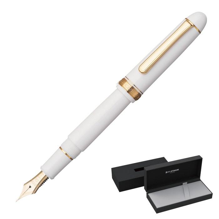 Платиновое перо #3776 Century Shon Sos White Extra Fine PNB-15000#2-1