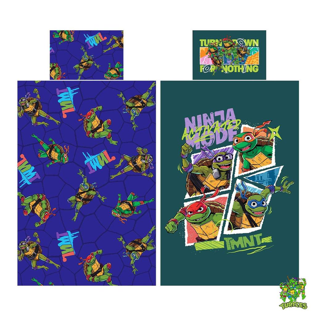 Teenage Mutant Ninja Turtles TMNT Reversible Duvet Set