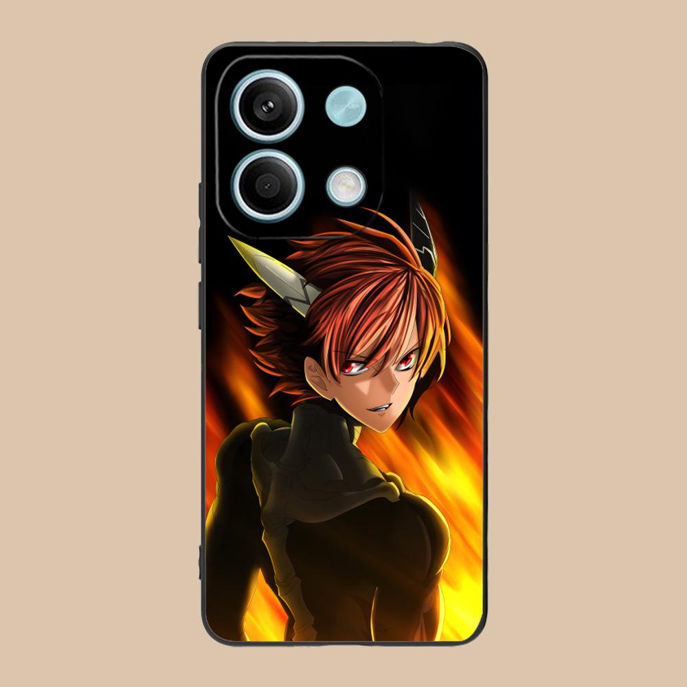 Матовая ТПУ Чехол для Мобильного Телефона Akame Tatsumi для POCO M7 M6 M5 M4 M3 X7 X6 X5 X4 X3 Pro GT 5G Цветной Печатный Чехол