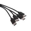 Кабель для множественной зарядки Мульти USB-кабель USB-кабель для зарядки Универсальный 1/2/3/4 в 1