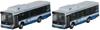 TOMYTEC Коллекция автобусов Коллекция автобусов JR Tokai Автобус Hino Blue Ribbon City Hybrid Набор для диорамы Принадлежности 316565 2-вагонный