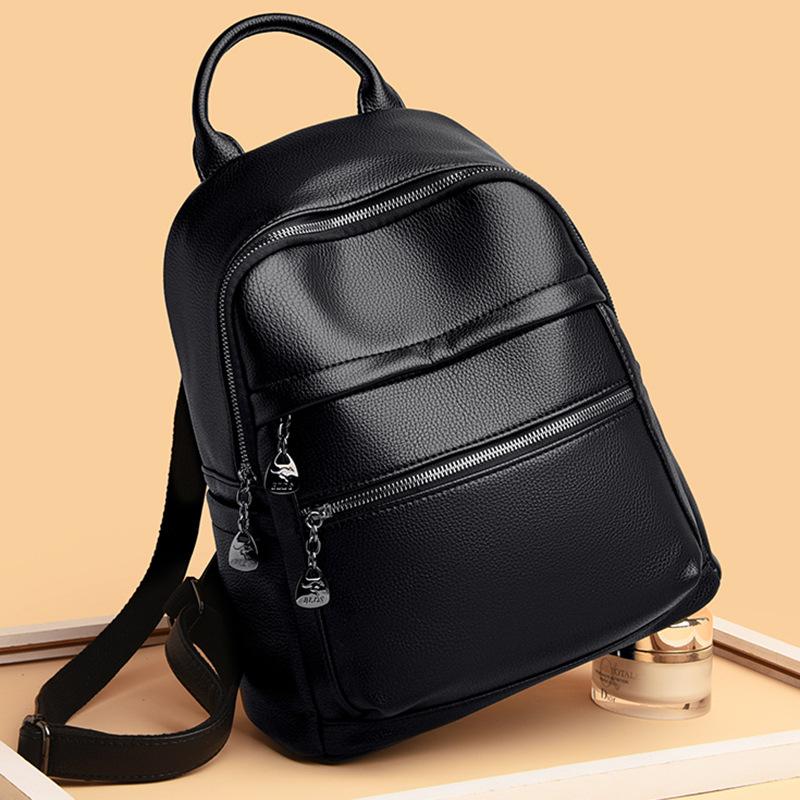 Женская сумка через плечо на два плеча в европейском стиле, Одноплечевая сумка-кроссбоди, Модный дорожный рюкзак большой вместимости, Студенческий рюкзак